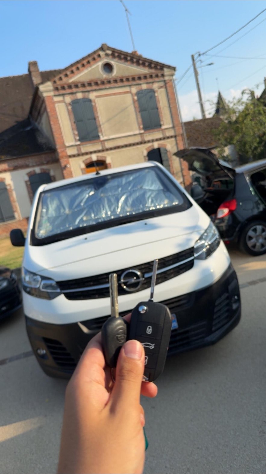 Clé refaite pour un Opel Vivaro